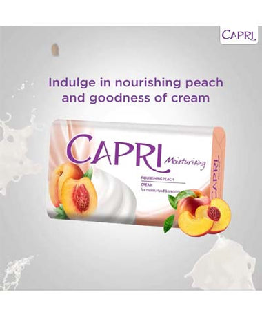 Capri Nourishing Peach Soap