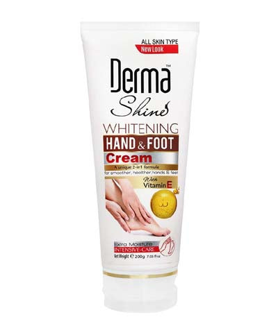 Derma shine foot and hand cream