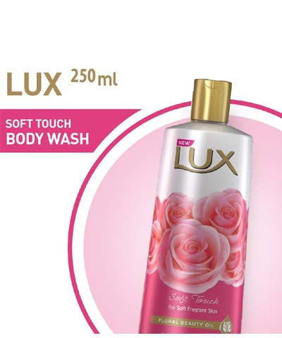 Lux Soft Touch Rose Shower Gel